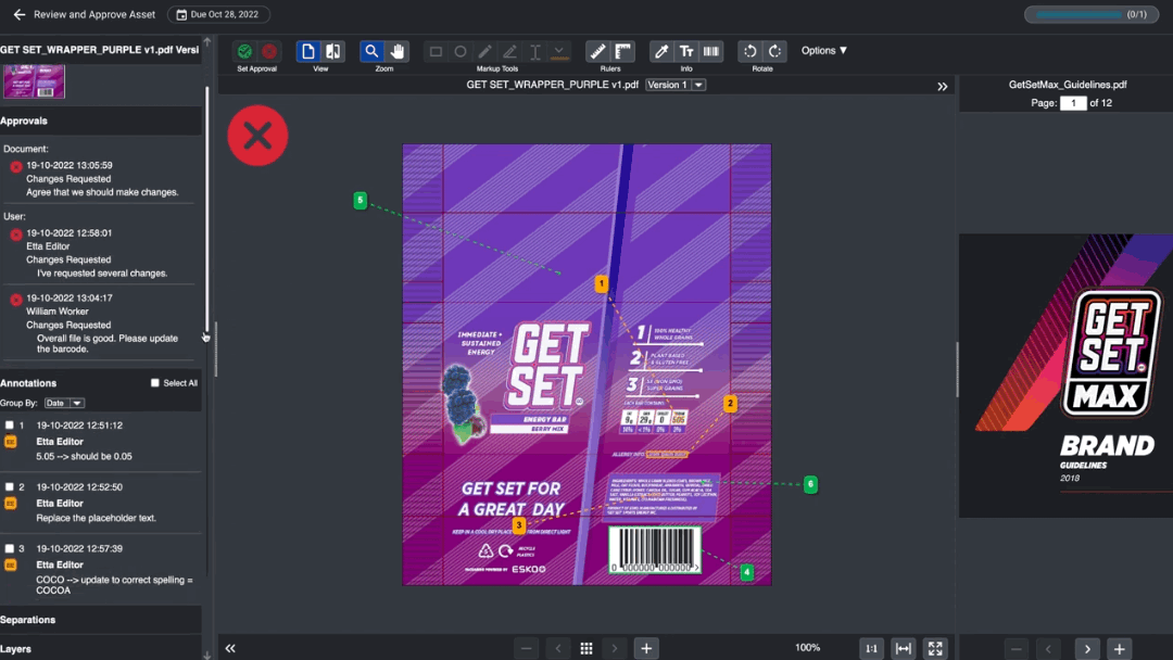 Artwork Review & Approval Software Mox by Esko
